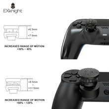Load image into Gallery viewer, Deathclaw Pro Height Adjustable Thumbsticks for PS4|PS5 Controller Convex

