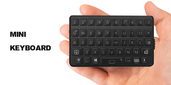 EXknight Mini Bluetooth Keyboard – A Classic Blackberry-Style Keyboard for iOS, Android, and PC