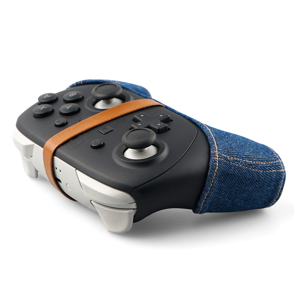 EXknight Denim Overall for Switch 2 Pro Controller - Grip Cover