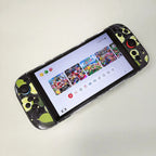 Texture UV Print Plastic Slim Case for Switch 2 - Lemon