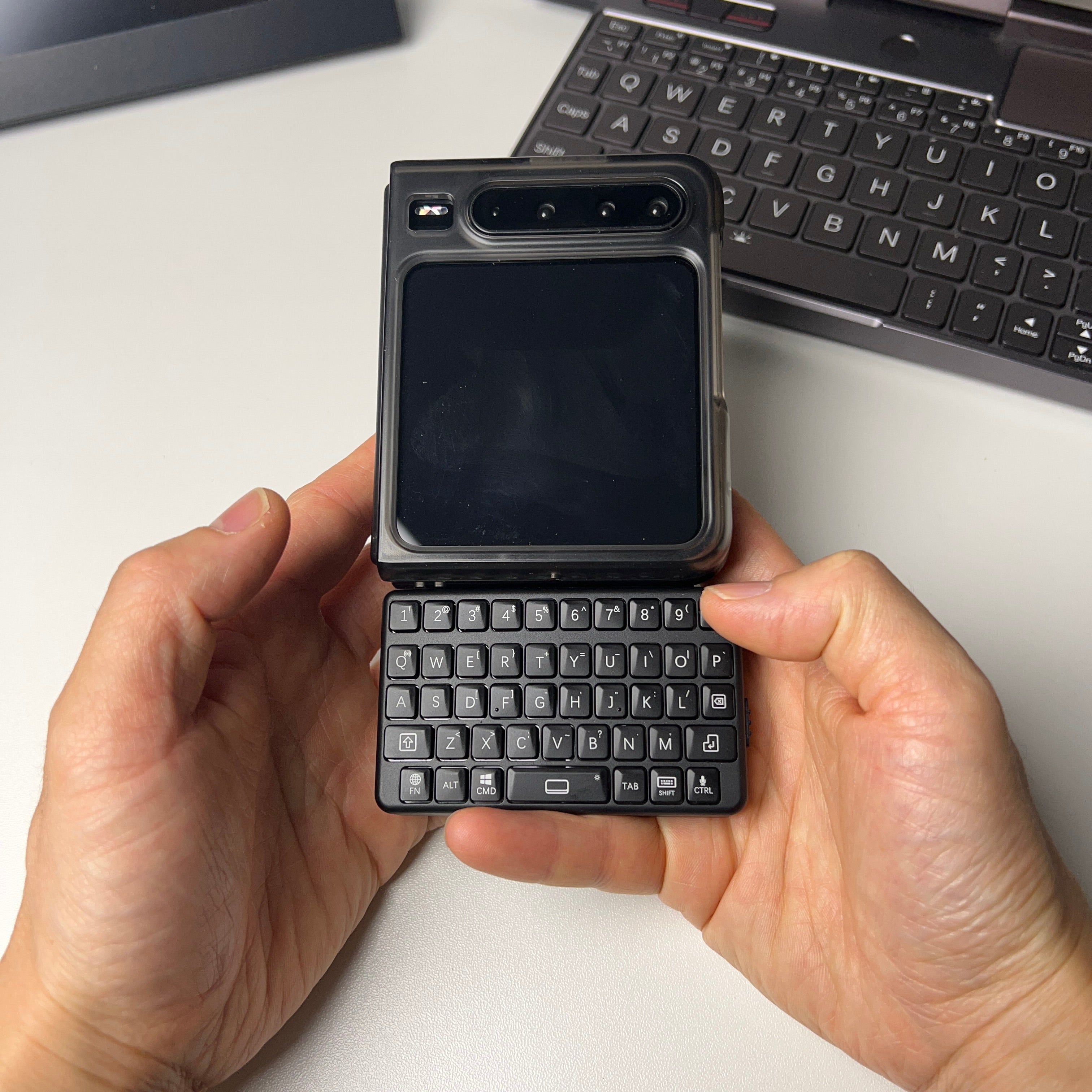 EXKnight Magnetic Keyboard Kit for HuaWei Pura X Flip