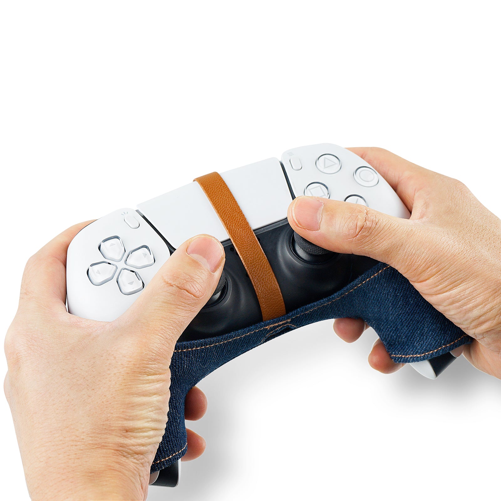 EXknight PS5 Controller Denim Overall - Grip Cover