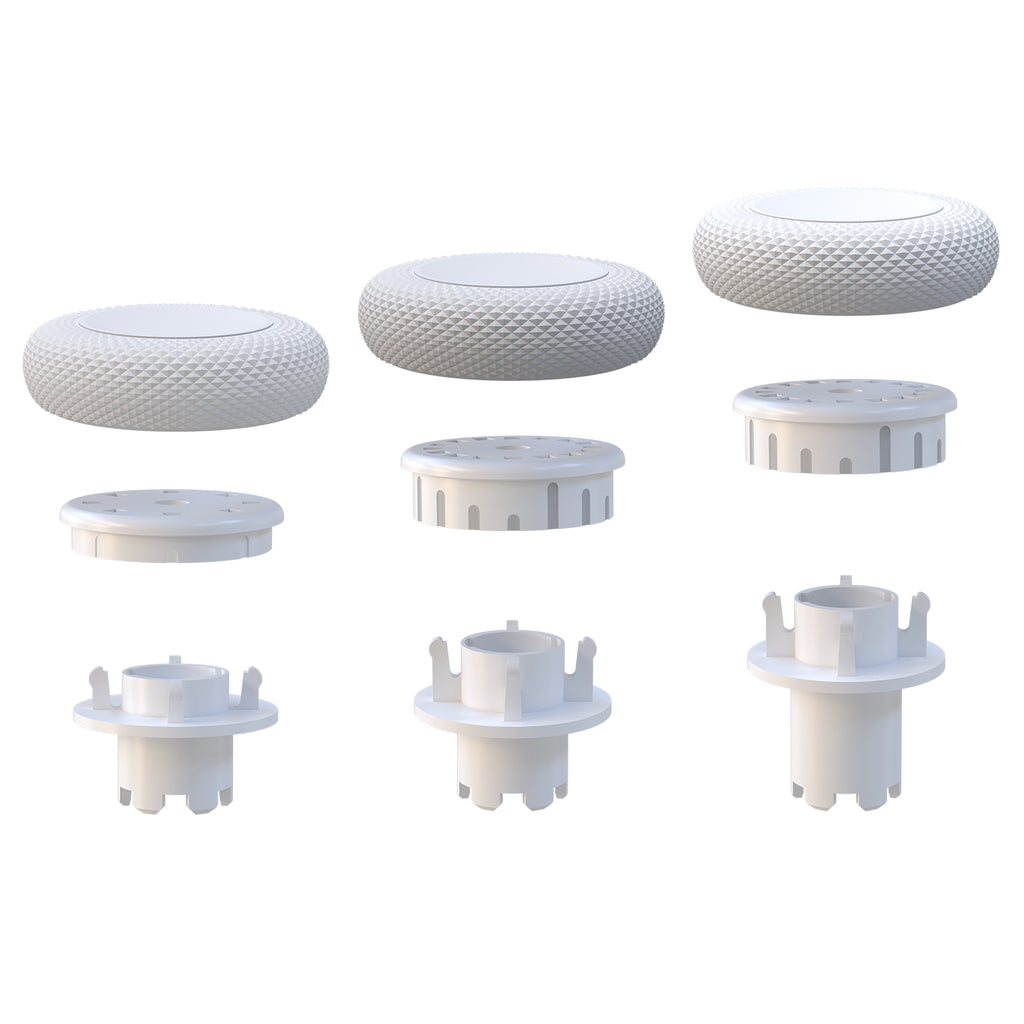 EXknight Controller Freaks, Height Adjust Thumbstick Grips for PS5 DualSense Edge Controller (6 PACK)