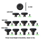 EXknight Controller Freaks, Height Adjust Thumbstick Grips for PS5 DualSense Edge Controller (6 PACK)