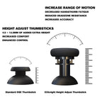 EXknight Controller Freaks, Height Adjust Thumbstick Grips for PS5 DualSense Edge Controller (6 PACK)