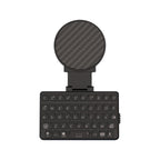 EXKnight Mini Keyboard with Magnetic Extendable Phone Mount