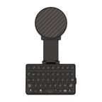 EXKnight Mini Keyboard with Magnetic Extendable Phone Mount