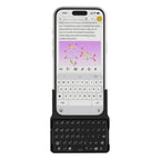 EXknight Mini Keyboard & 3D Printed Case for iPhone 17 Series