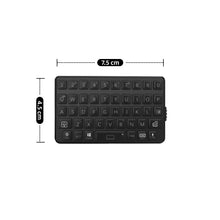 Load image into Gallery viewer, EXknight Mini Keyboard - Wireless Bluetooth Keyboard for iOS, iPhone, iPad, Mac, Android, Smartphone &amp; Tablet
