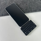 EXKnight Magnetic Keyboard for iPhone (MagSafe-Compatible) – Wireless Mini Keyboard with 3D Printed Magnetic Backplate, Clicky Dome Switch Typing Feel