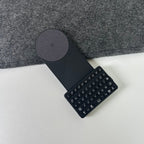 EXKnight Magnetic Keyboard for iPhone (MagSafe-Compatible) – Wireless Mini Keyboard with 3D Printed Magnetic Backplate, Clicky Dome Switch Typing Feel