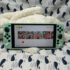 Texture UV Print Plastic Slim Case for Switch 2 - Pixel Bunny