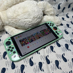 Texture UV Print Plastic Slim Case for Switch 2 - Pixel Bunny
