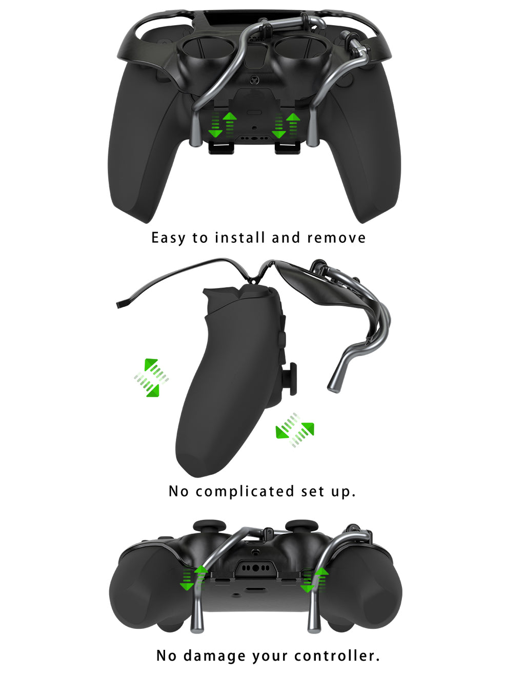 Leverback PS5 Controller Back Paddles Attachment